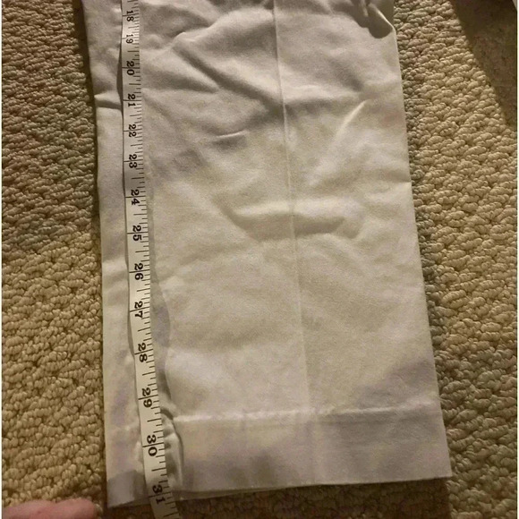 J. Jill Women’s Cream 3/4 Length Capri Khaki Pants Stretch Size 8 - Picture 2 of 8